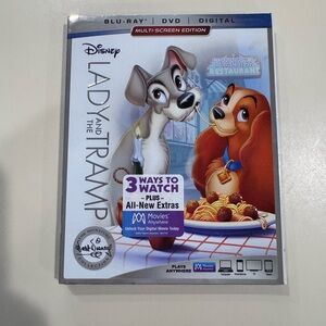 Disney Lady and the Tramp Blu-Ray